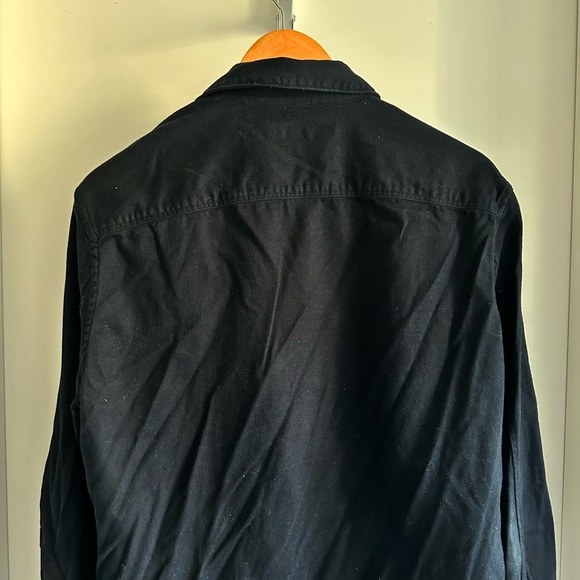 All saints. Men’s navy shirt jacket - Picture 2 of 2
